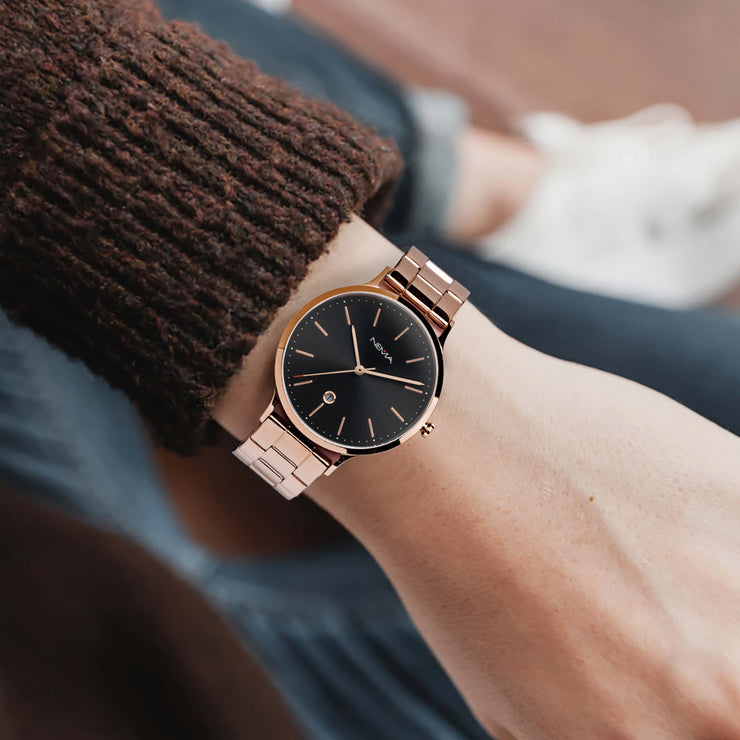 Rose Gold Watches For Women | NEMA Timepiece