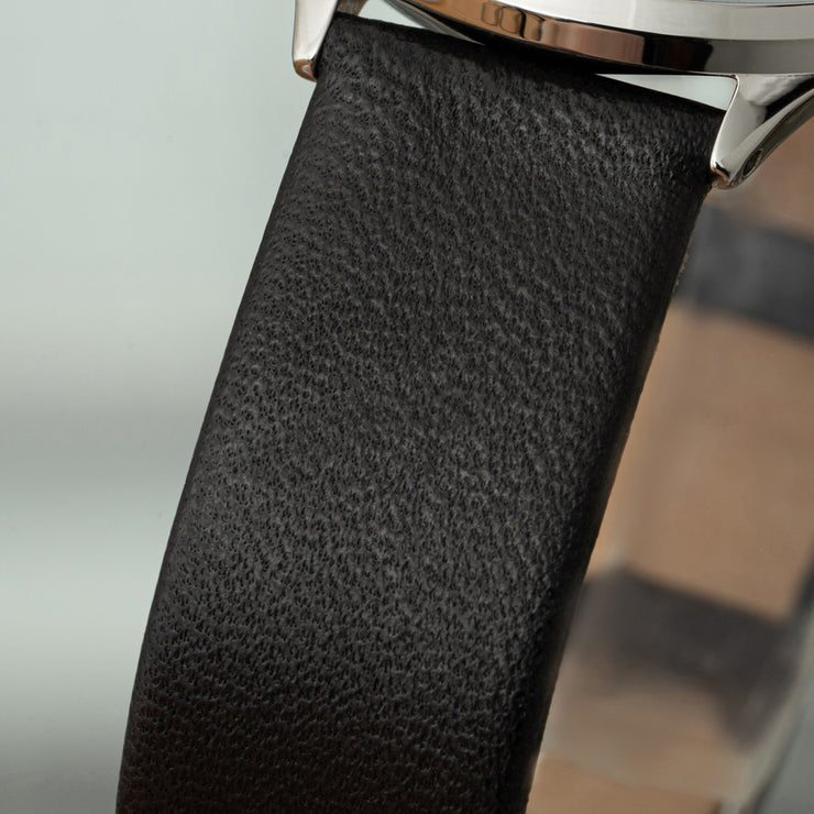 Women's Watch With Black Leather Band | NEMA Timepiece