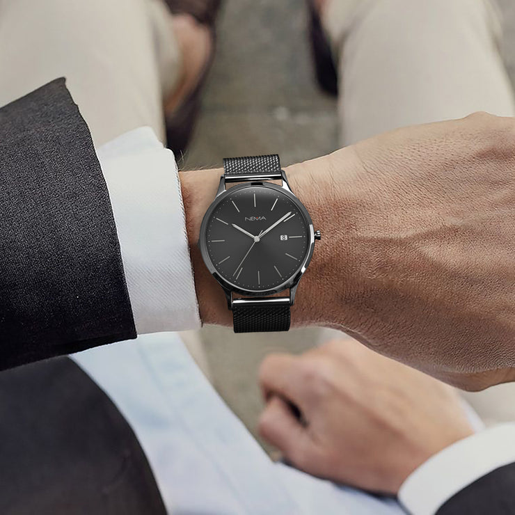 Mens Mesh Watches | NEMA Timepiece
