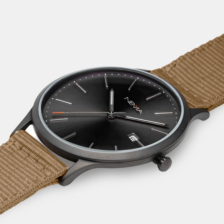 Watch With Canvas Strap | NEMA Timepiece