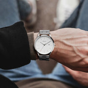 Silver Watches For Men | NEMA Timepiece