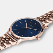 Rose Gold Watch Men | NEMA Timepiece