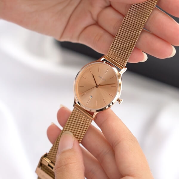ARLO Mesh Rose Gold/Rose Gold