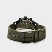 Mens Chronograph Watches Canvas Strap | NEMA Timepiece