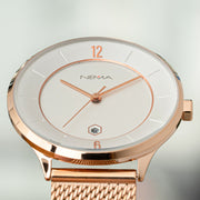 Mesh Strap Watch Women's | NEMA Timepiece