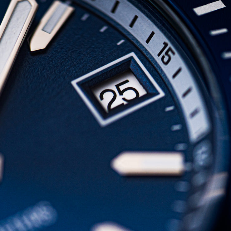 Zodiv Cognac Leather Silver/Blue