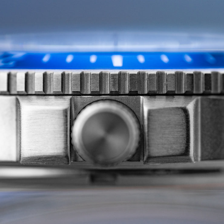 Zodiv Blue Silicone Silver/Blue
