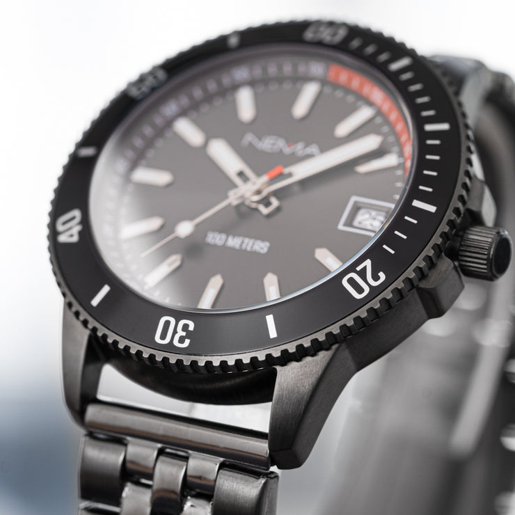 Zodiv Gunmetal Stainless Link/Grey