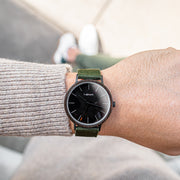 Watch With Canvas Strap | NEMA Timepiece