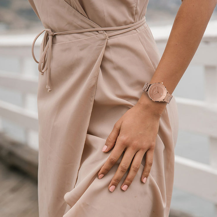 LIZA Rose Gold Stainless Link/Rose Gold LIZA Rose Gold Stainless Link/Rose Gold