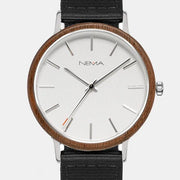Matta Canvas Black Walnut Silver