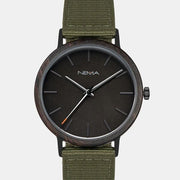 Matta Canvas Green Ebony