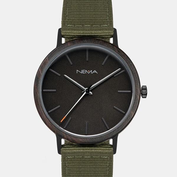 Matta Canvas Green Ebony