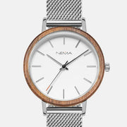 Matta Mesh Walnut Silver