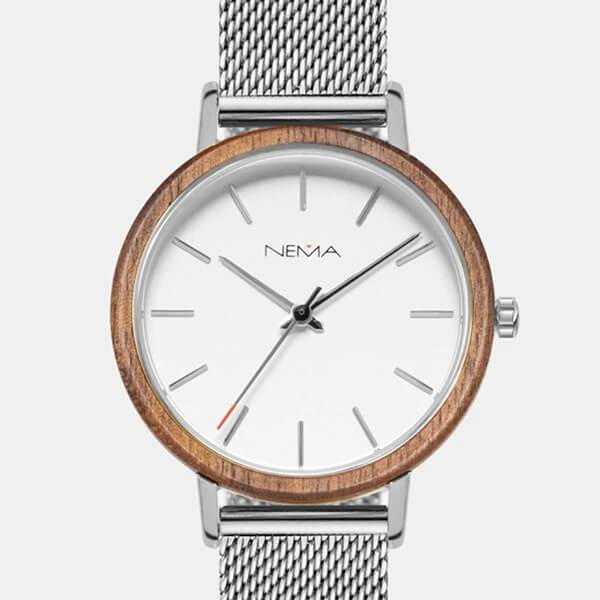 Matta Mesh Walnut Silver