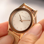 MIIRO Mesh Rose Gold/Silver