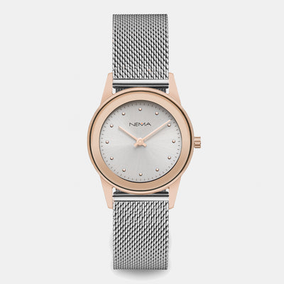 Mesh Band Watch For Women | NEMA Timepiece