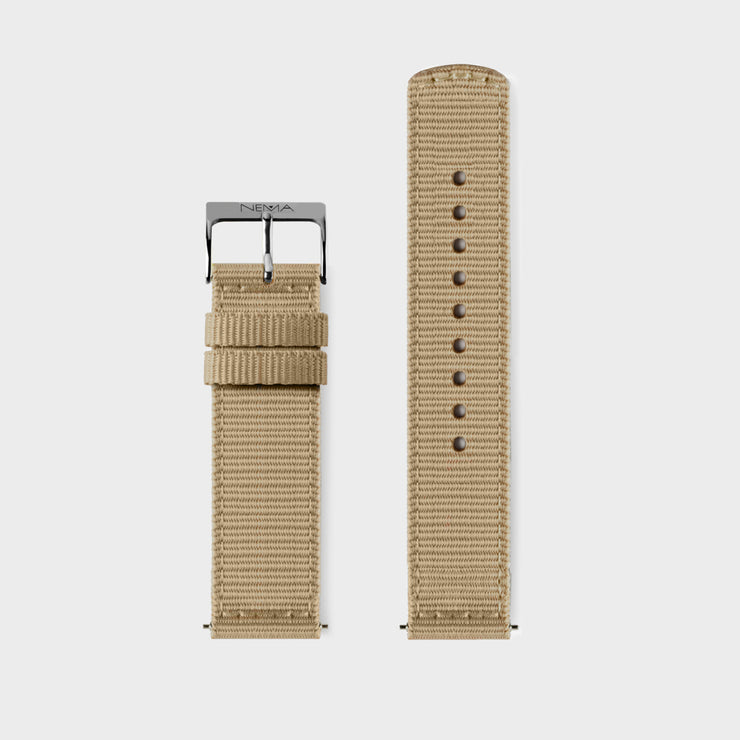 20mm Canvas Watch Strap | NEMA Timepiece