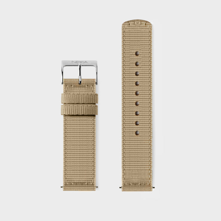 20mm Canvas Watch Strap | NEMA Timepiece