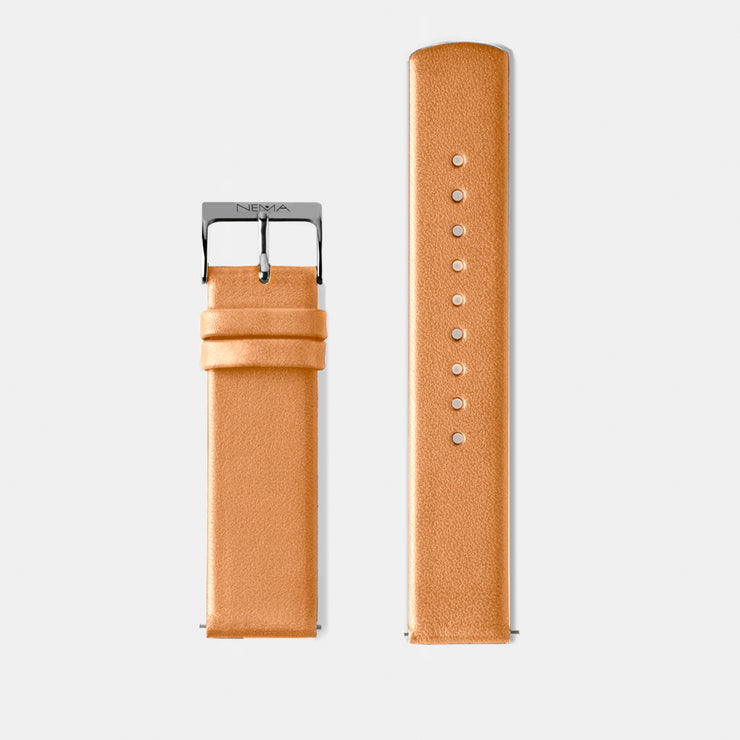 20mm Leather Watch Band | NEMA Timepiece