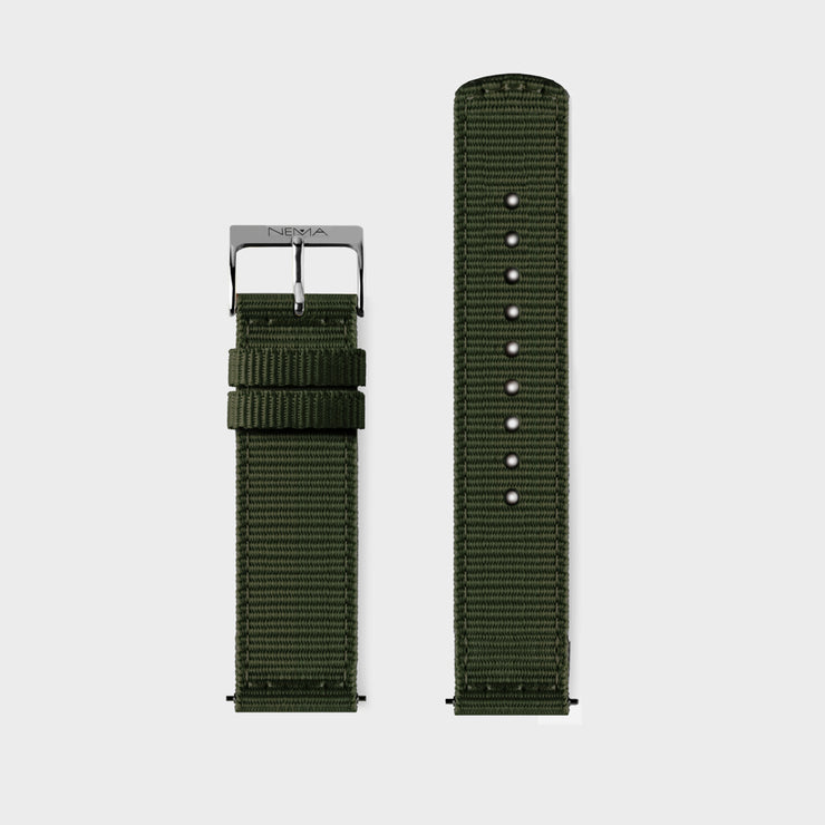 20mm Canvas Watch Strap | NEMA Timepiece