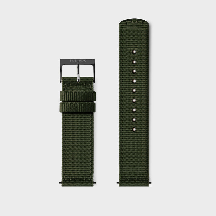 20mm Canvas Watch Strap | NEMA Timepiece