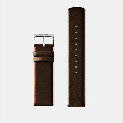 20mm Leather Watch Band | NEMA Timepiece
