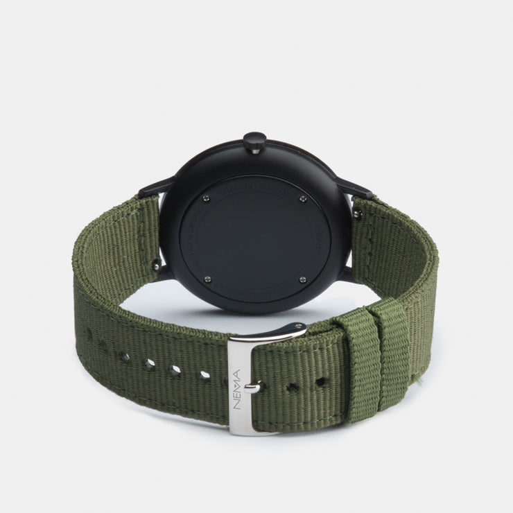 Watch With Canvas Strap | NEMA Timepiece