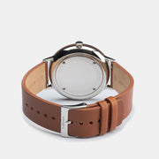 Mens Minimalist Leather Watch | NEMA Timepiece