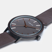Mens Minimalist Leather Watch | NEMA Timepiece