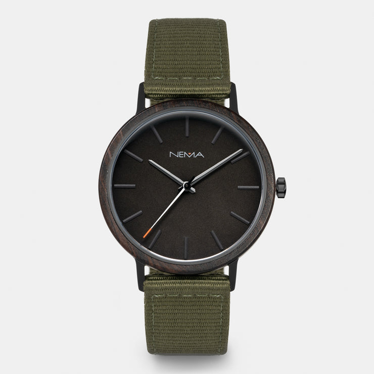 Watch With Canvas Strap | NEMA Timepiece