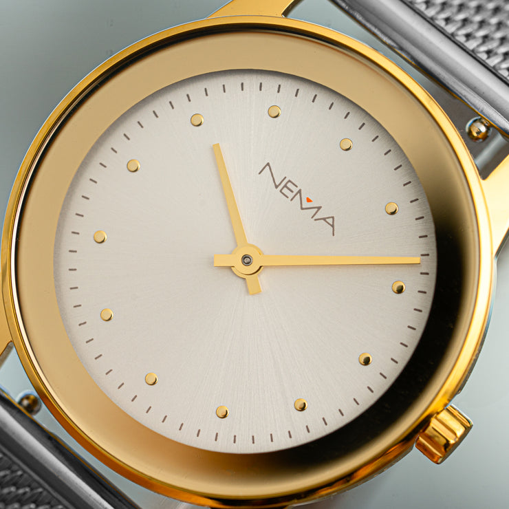 Mesh Band Watch For Women | NEMA Timepiece