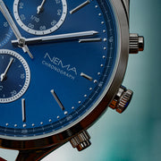 Mens Stainless Steel Chronograph Watch | NEMA Timepiece