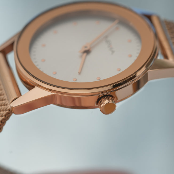 Mesh Strap Watch Women's | NEMA Timepiece