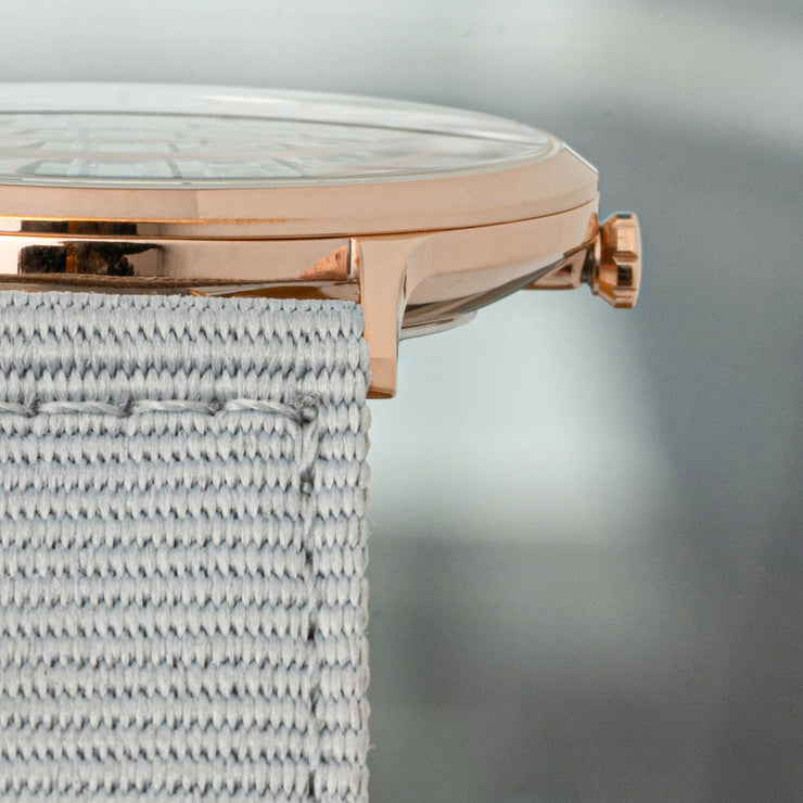 Watch With Canvas Strap For Women | NEMA Timepiece
