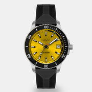Zodiv Black Silicone Silver/Gold