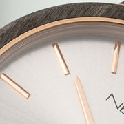 Matta Maple Rose Gold Stainless Link/Grey