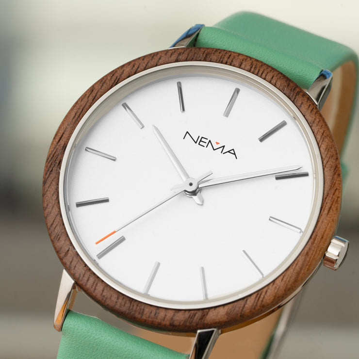 Leather Strap Watches Women's | NEMA Timepiece