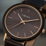 Minimalist Leather Watch | NEMA Timepiece