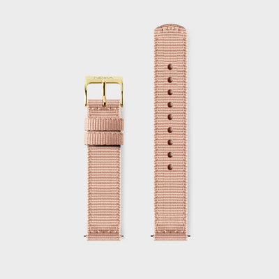 16mm Canvas Watch Strap | NEMA Timepiece