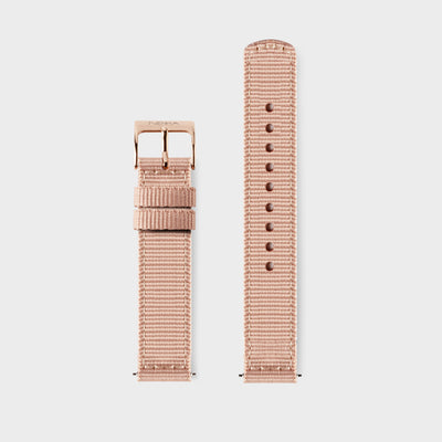 16mm Canvas Watch Strap | NEMA Timepiece