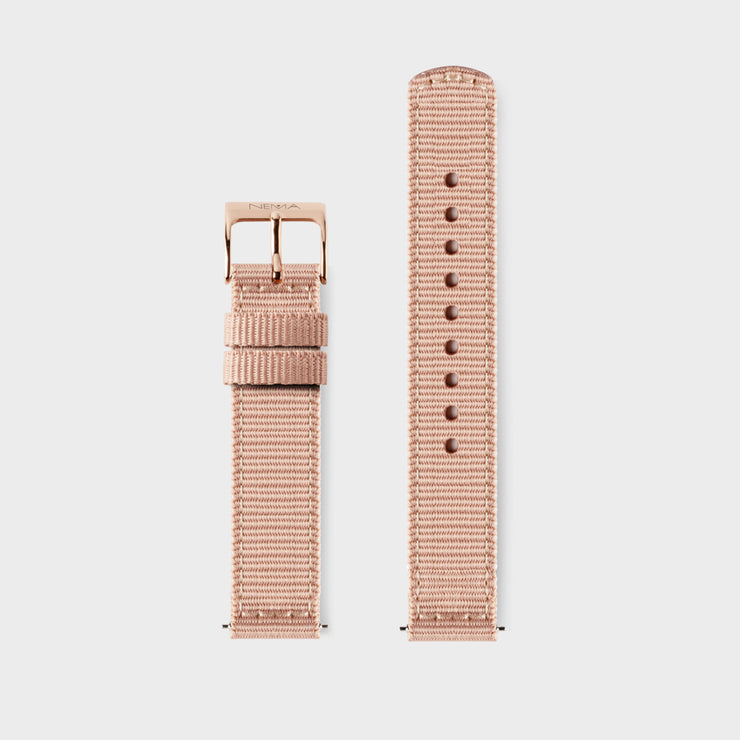 16mm Canvas Watch Strap | NEMA Timepiece