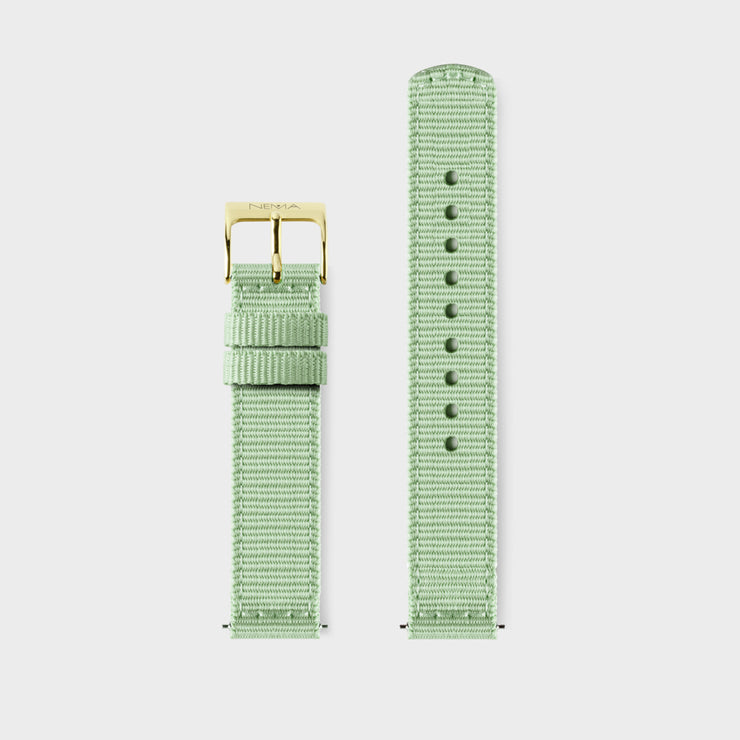 16mm Canvas Watch Strap | NEMA Timepiece