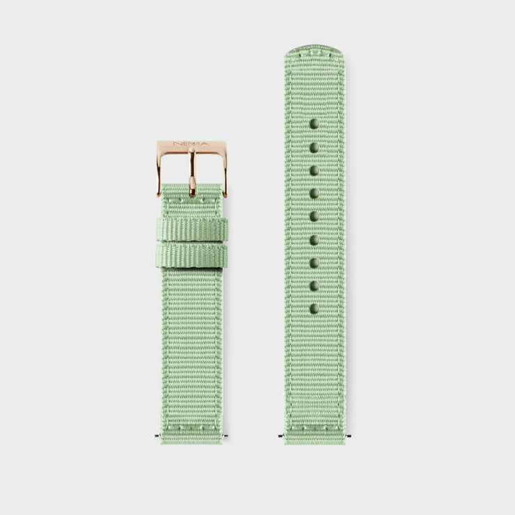 16mm Canvas Watch Strap | NEMA Timepiece